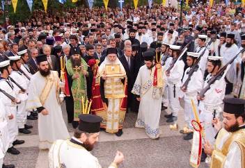 Greece receives the relics of St Seraphim of Sarov